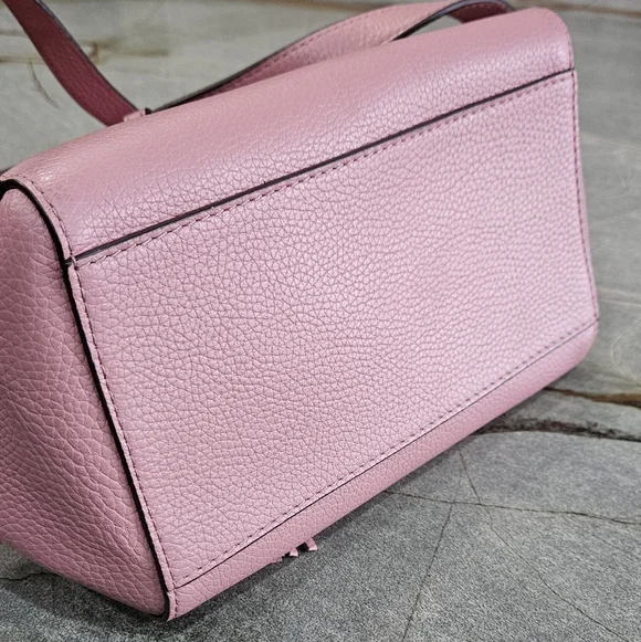 Tory Burch Pink Leather Backpack with Tassel NWT - Picture 12 of 16